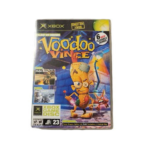 Voodoo Vince XBox Demo Game Disc October 2003 Disc Number 23 6 Playable Demos