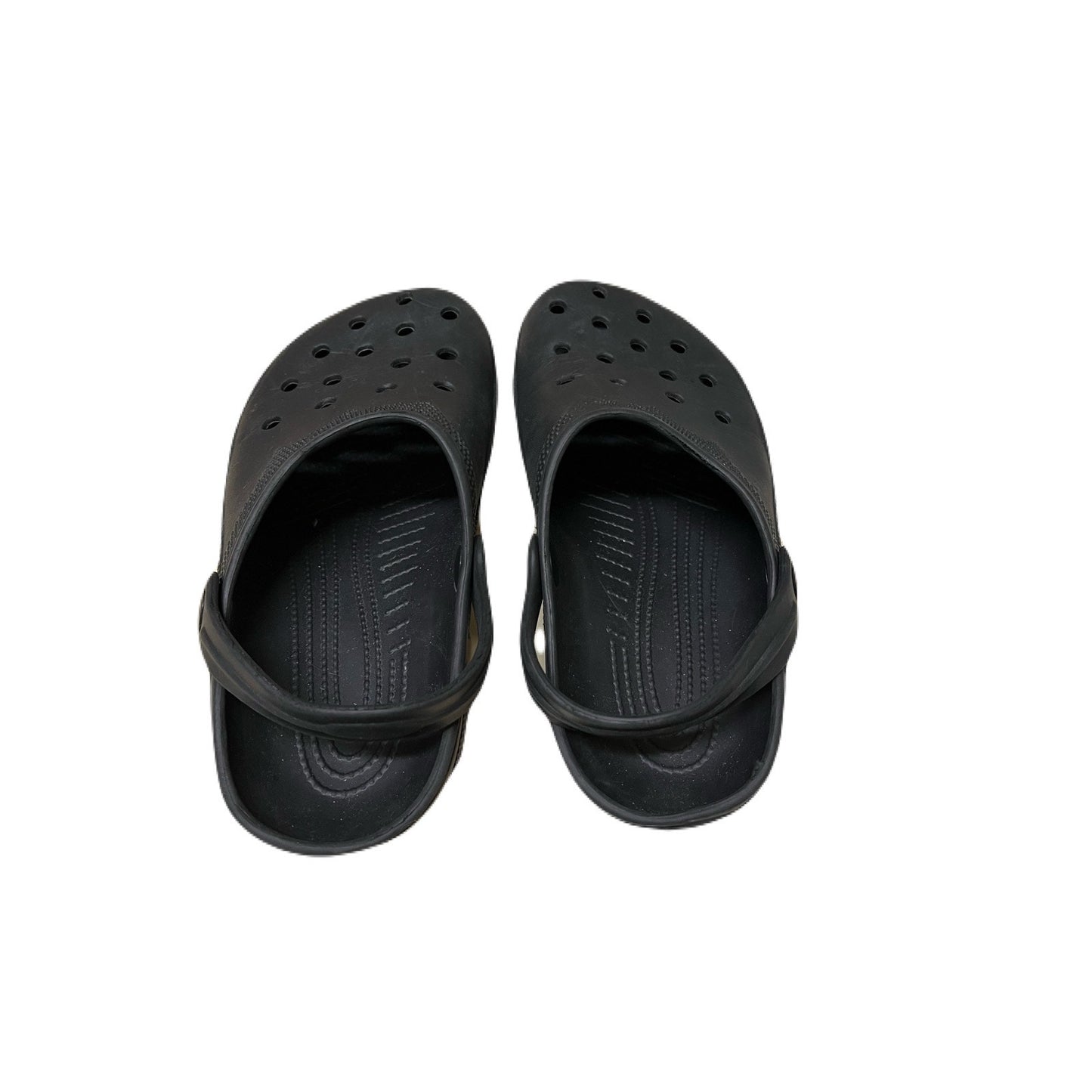 Black Kids Slippers unisex Size 5