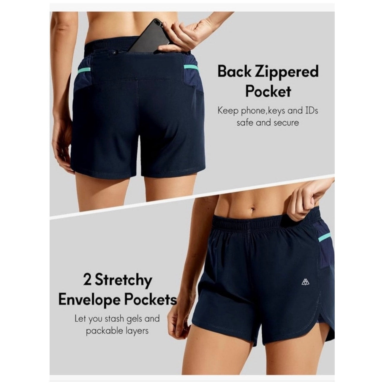 Haimont Running Shorts For Women’s Dark Grey Size Small