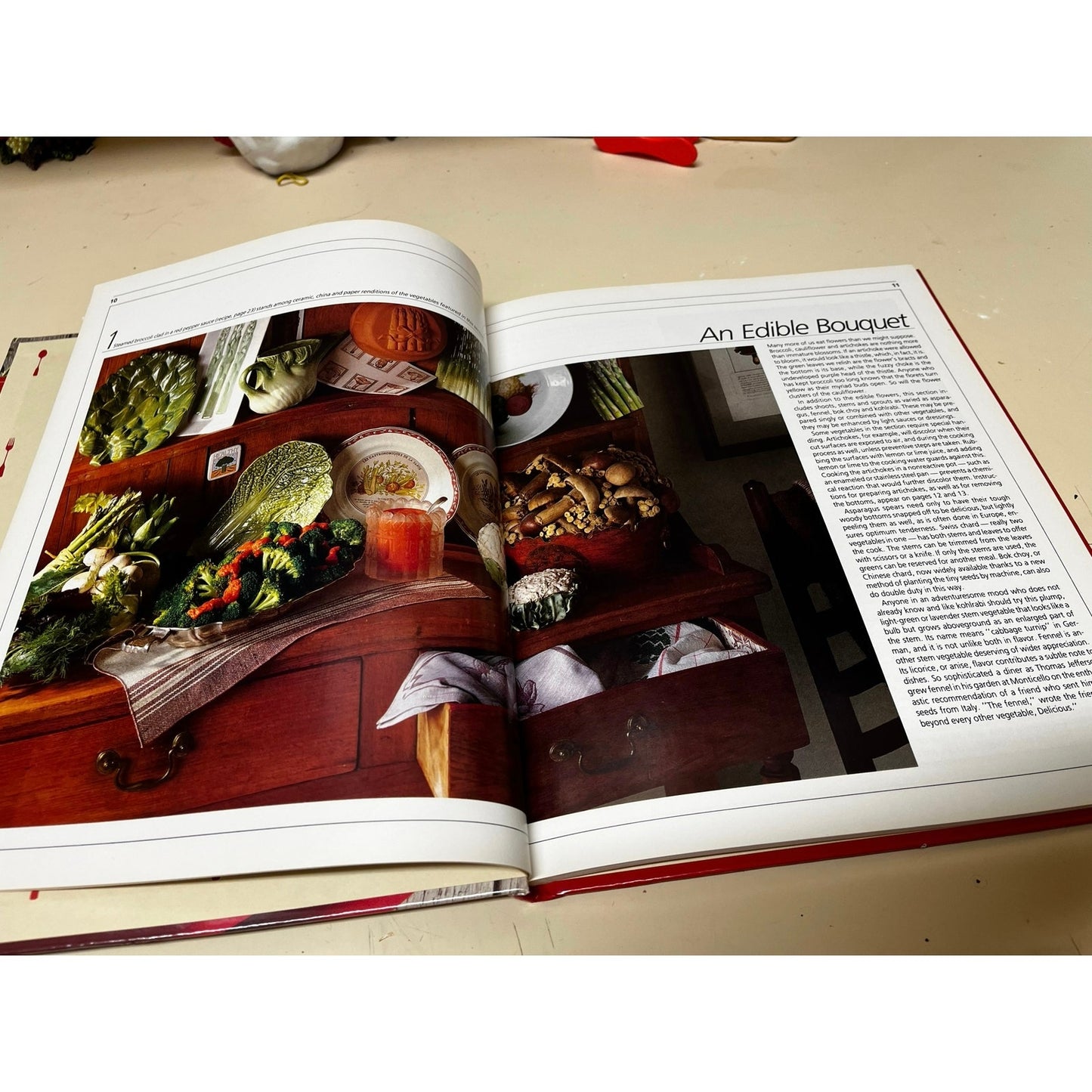 Fresh Ways With Vegetables Hardcover Book