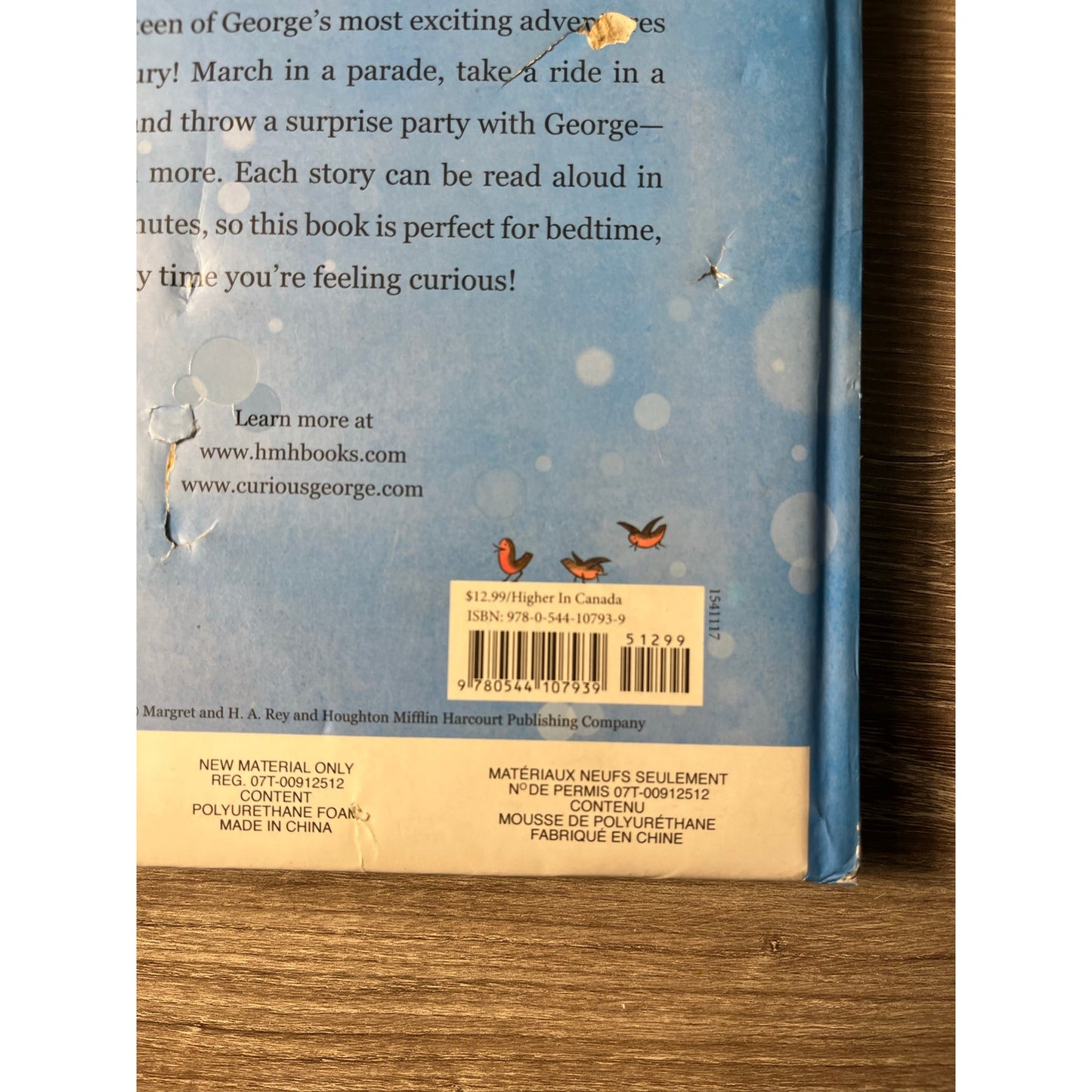 Curious George Minute Stories Book