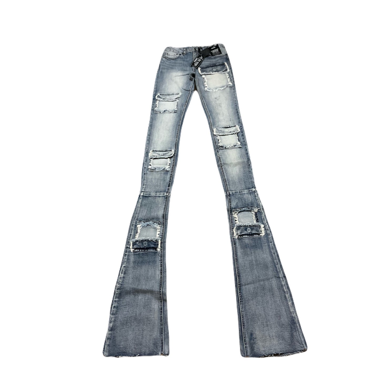 Si Tu Veux Brutini’23 Jeans Indigo Wash Mens Superstack Size 30