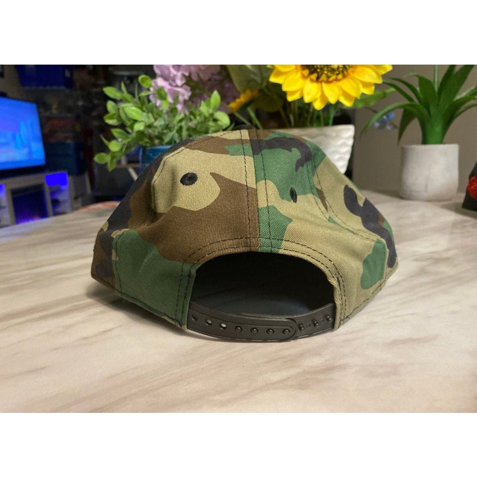 SnapBack New Era Hat Army & Black