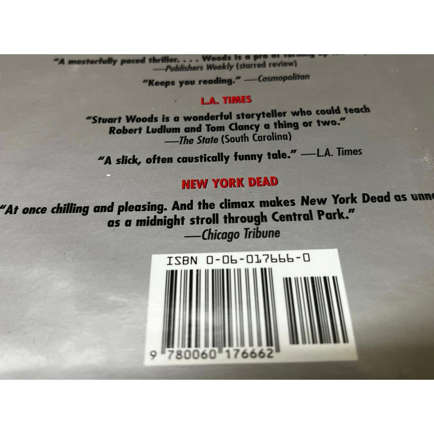 DIRT by Stuart Woods a Hardcover book novel