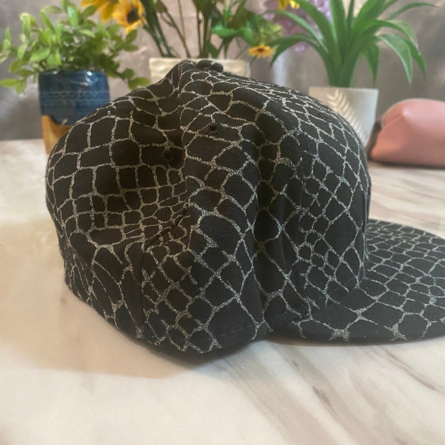 Black Bronx New Era Hat Size 7 5/8