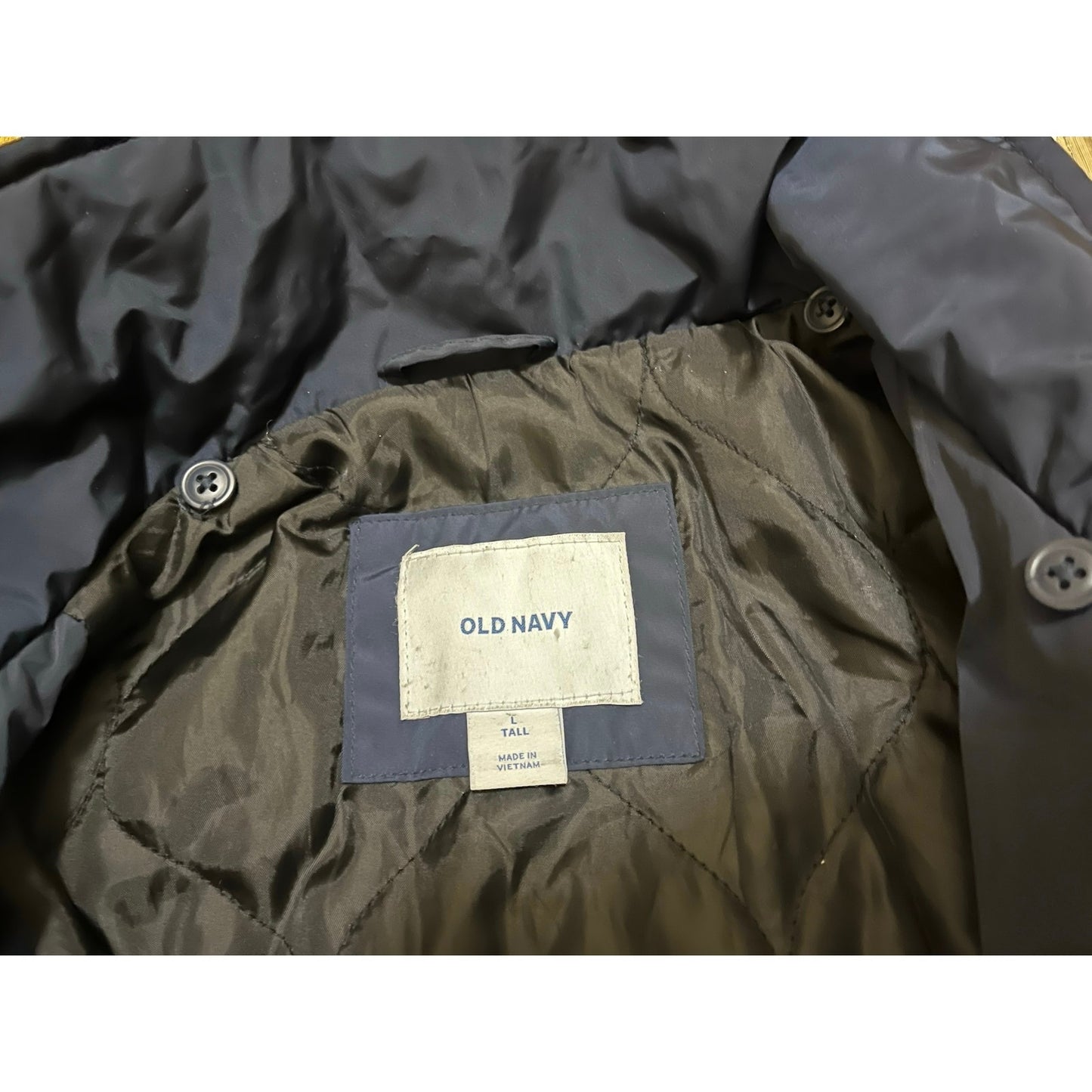 Old Navy Dark Blue Men’s Jacket Size Large Tall