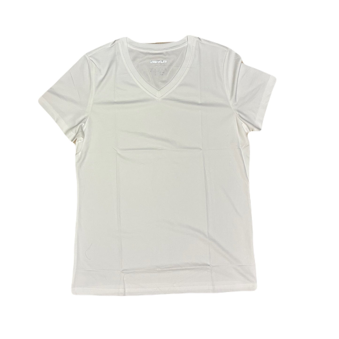 T-Shirt For Women’s Short Sleeve V Neck Dry Workout Top Sz M