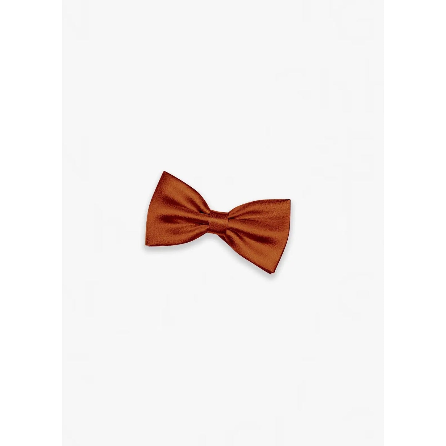 Adjustable Metallic Satin Pre-Tied Bow Tie