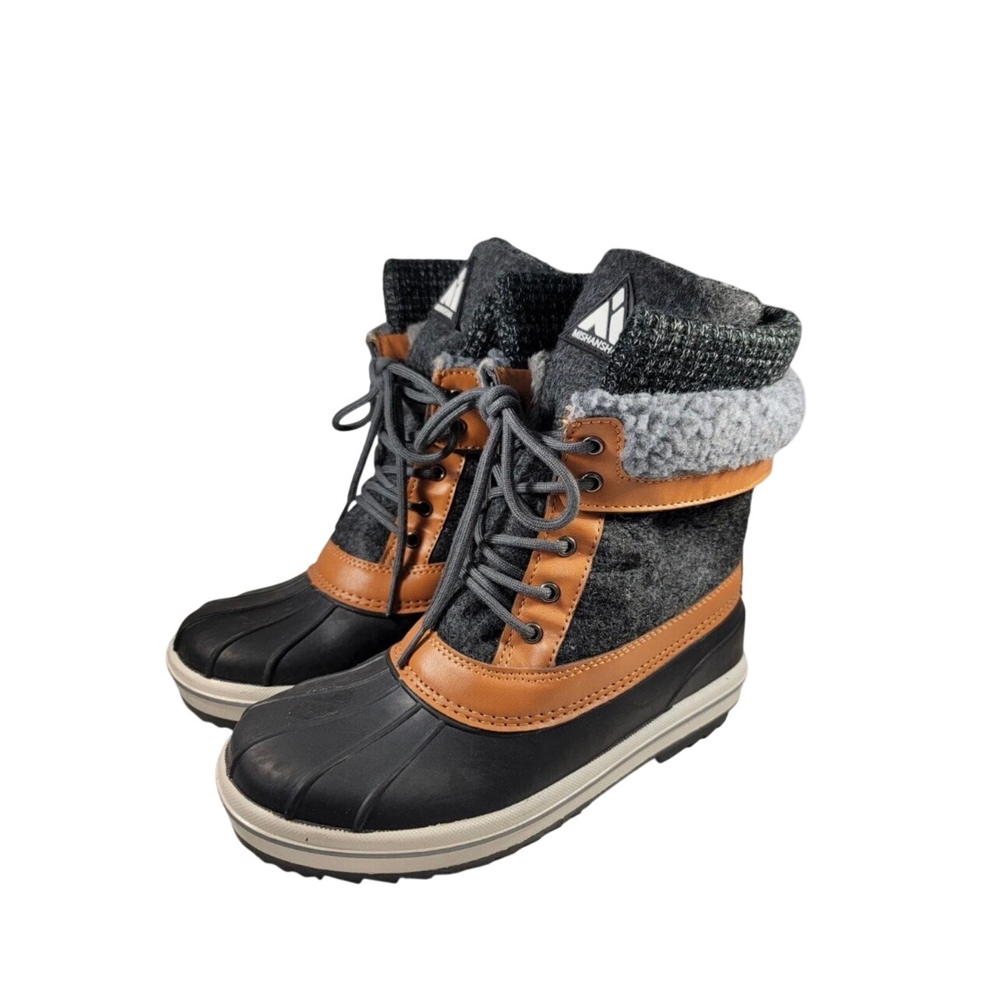 Mishansha Womens Mid-Calf Insulated BT113 Boots Size 8