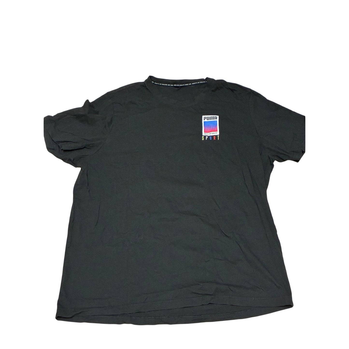 Puma Sports Black Men’s T-Shirt Size 2XL