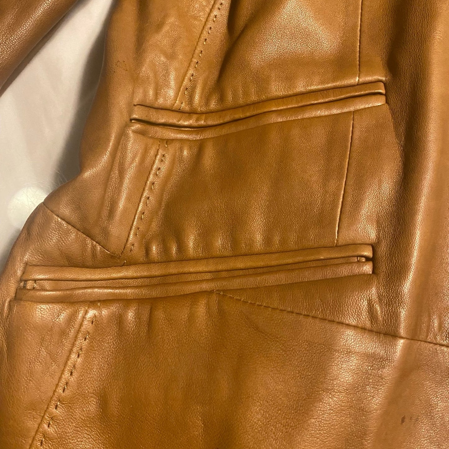 Banana republic, leather jacket medium