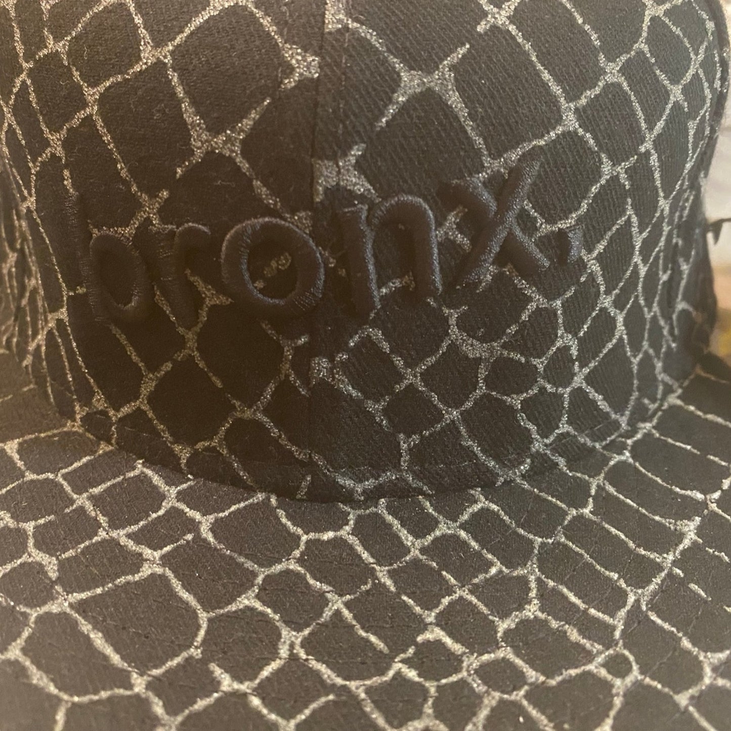 Black Bronx New Era Hat Size 7 5/8