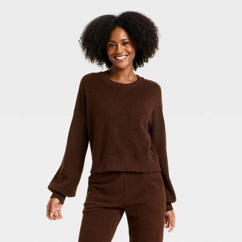 Auden Women’s Brown Cardigan Size Large
