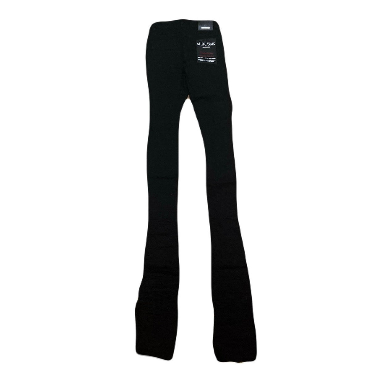 Si Tu Veux Brutini Jeans Jet Black Superstack Men’s Size 36