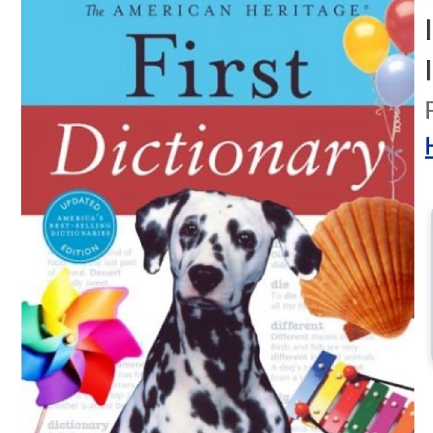 First dictionary Book