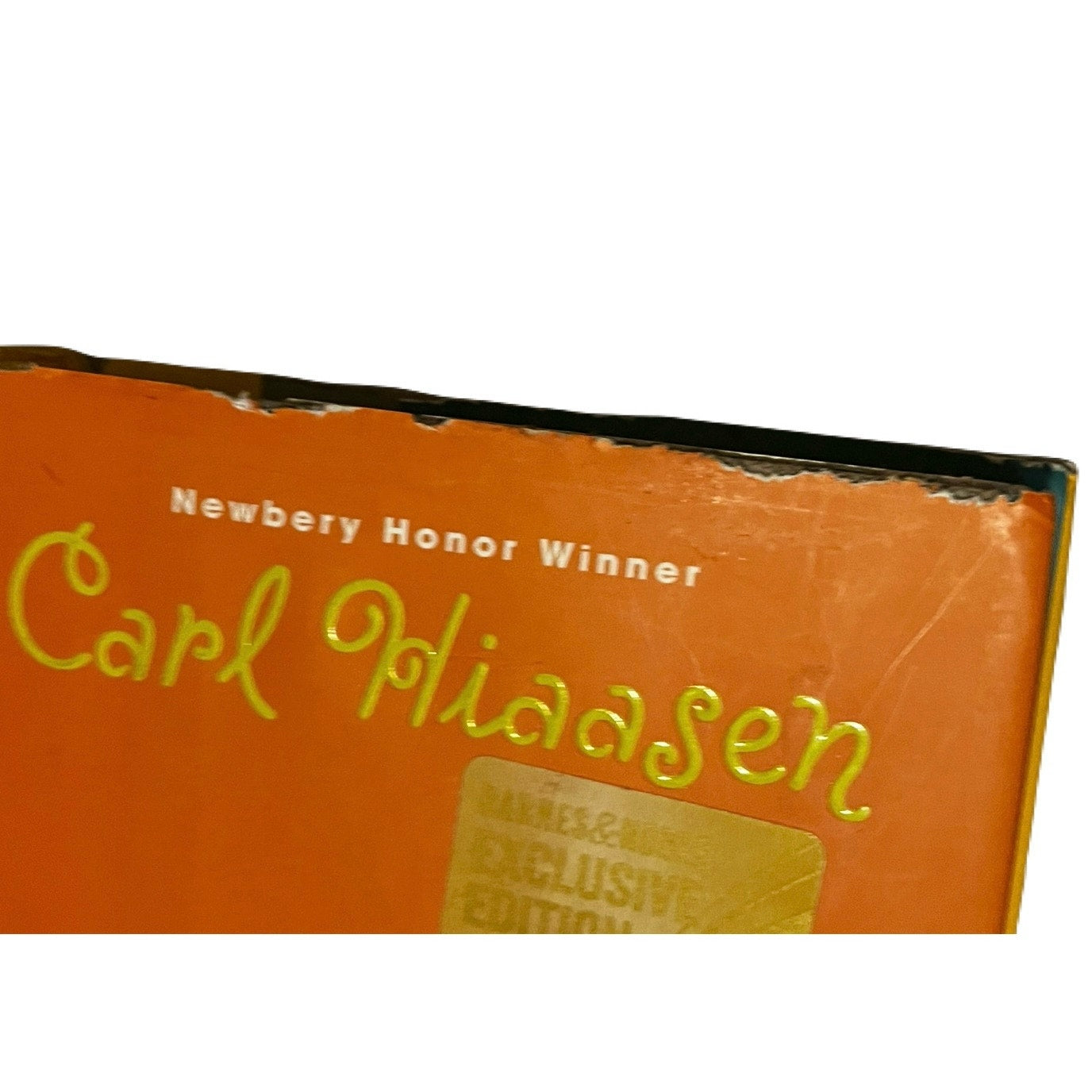 Carl Hiaasen Squirm Hard Cover book