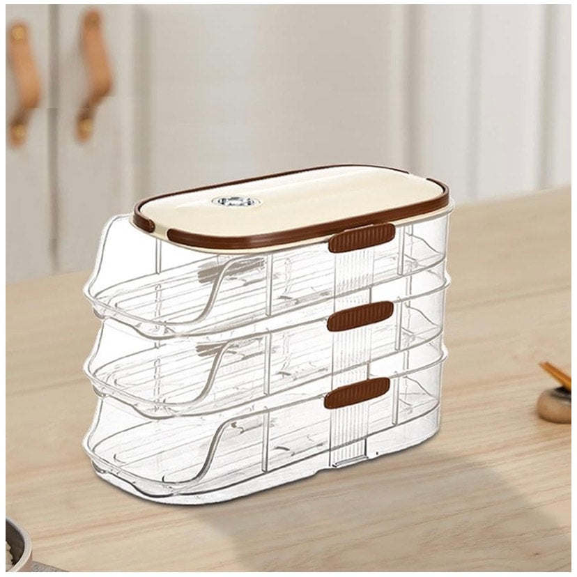 Automatic Egg Roller Organizer Egg Dispenser Auto Rolling Egg Tray Egg Rack