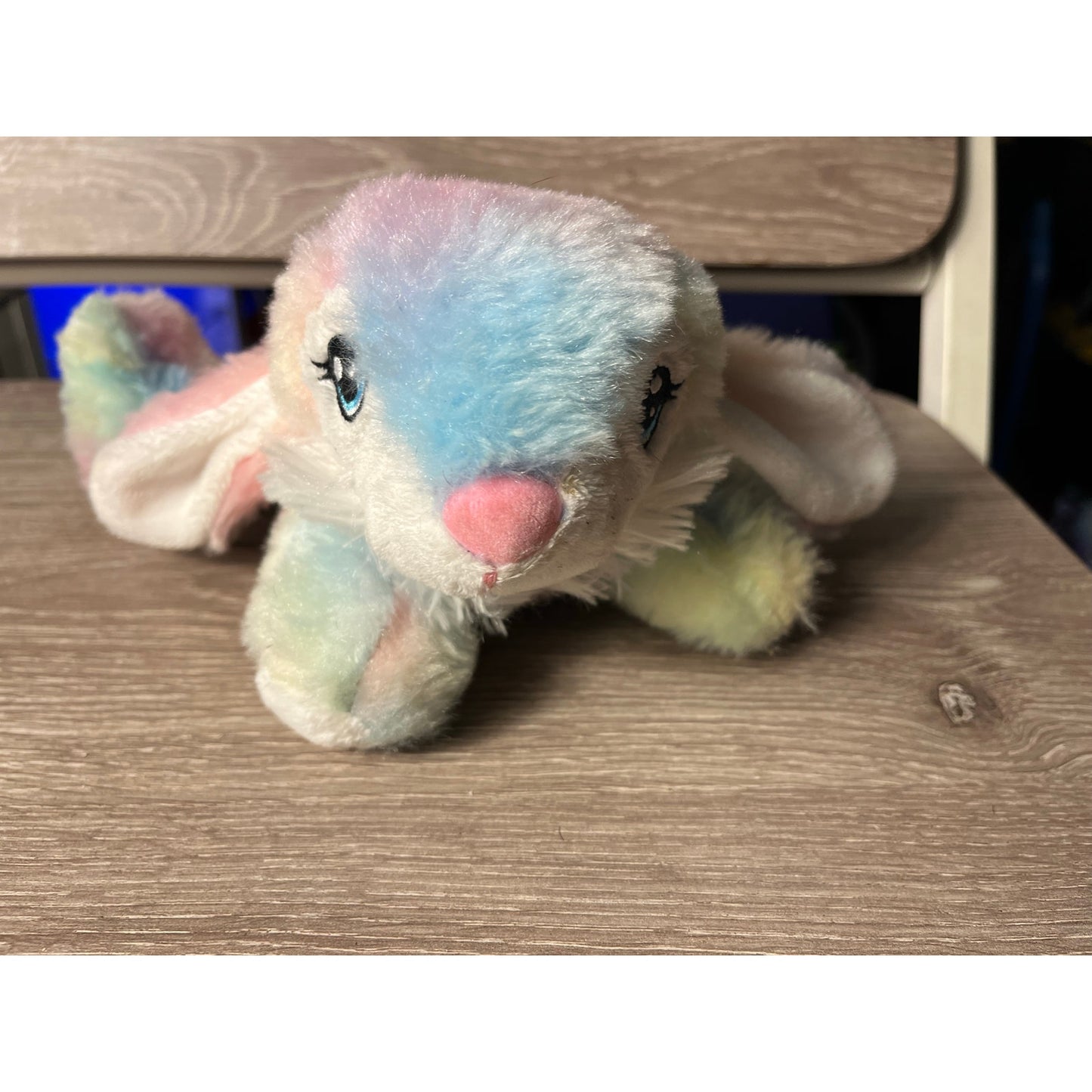 Easter Small Rainbow Hopster Bunny Plush, 5 in, by Way To Celebrate