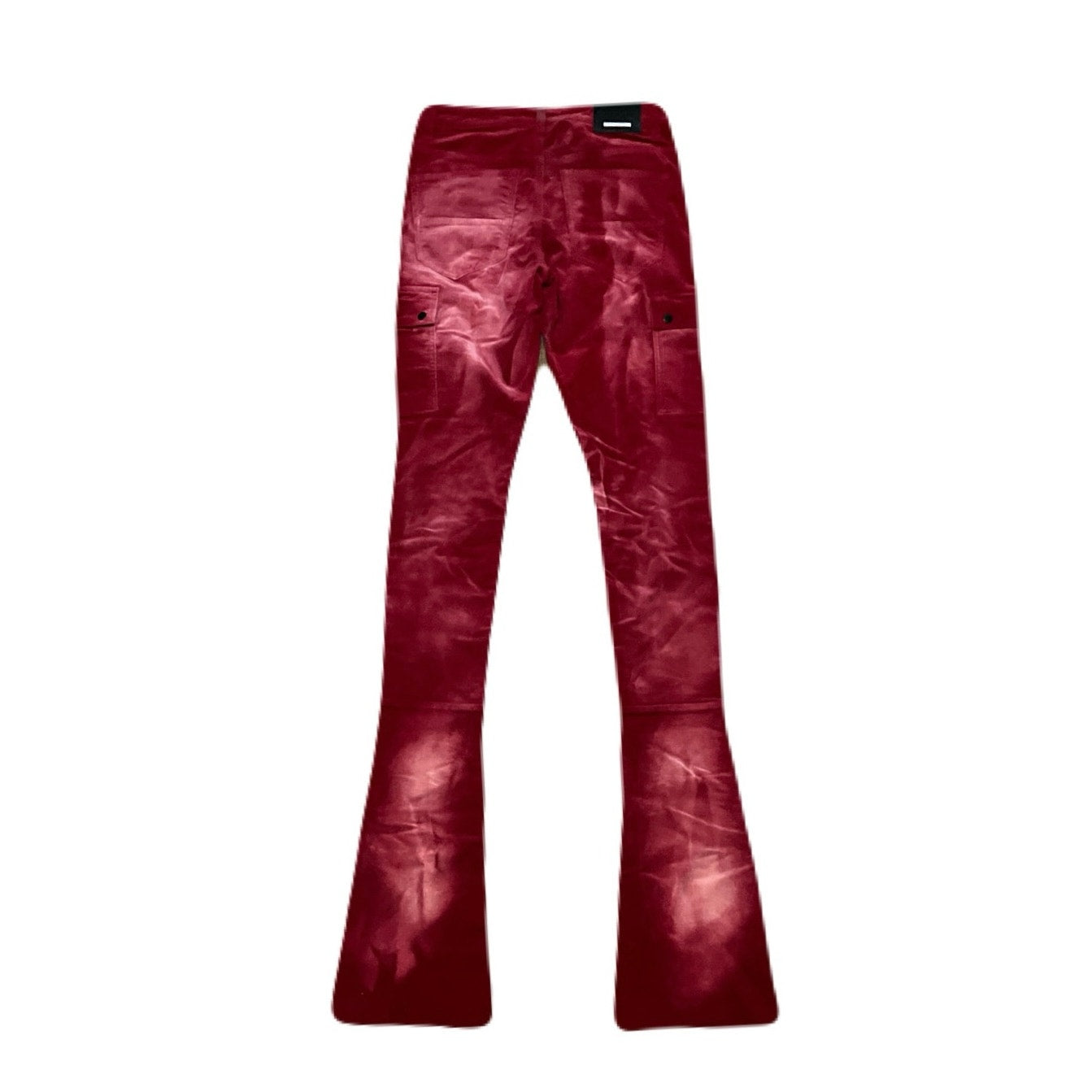 Si Tu Veux Cherry Red Superstack Men’s Jean’s Size 32