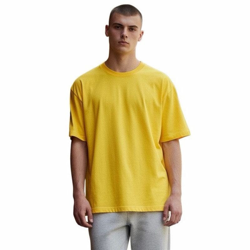 Hanes Men’s Yellow T-Shirt Size Large New
