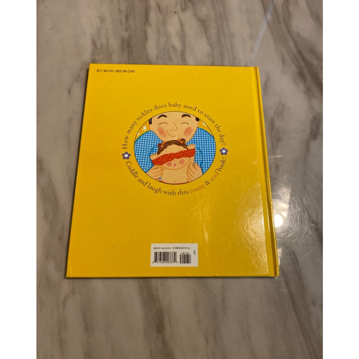 Ten tiny tickles hardcover book