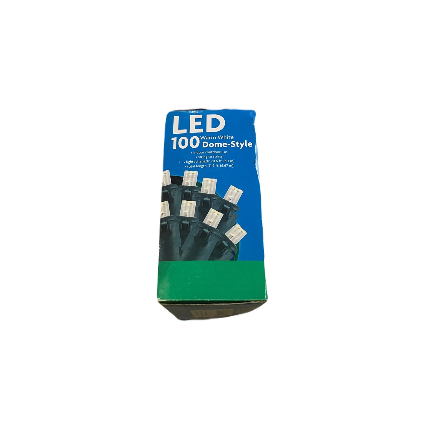 LED 100 Warm White Dome-Style
