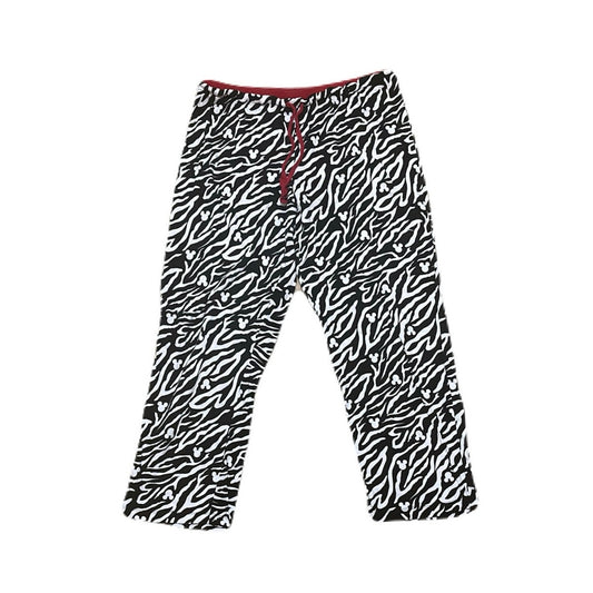 Disney zebra Mickey Mouse sleepwear Kids Size 12/14