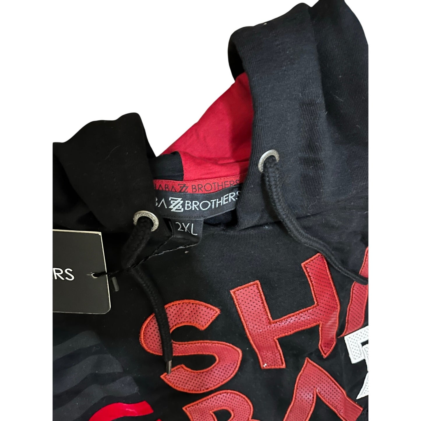 Men’s Black Shaba Z Brothers Hoodie Size 2XL Brand New