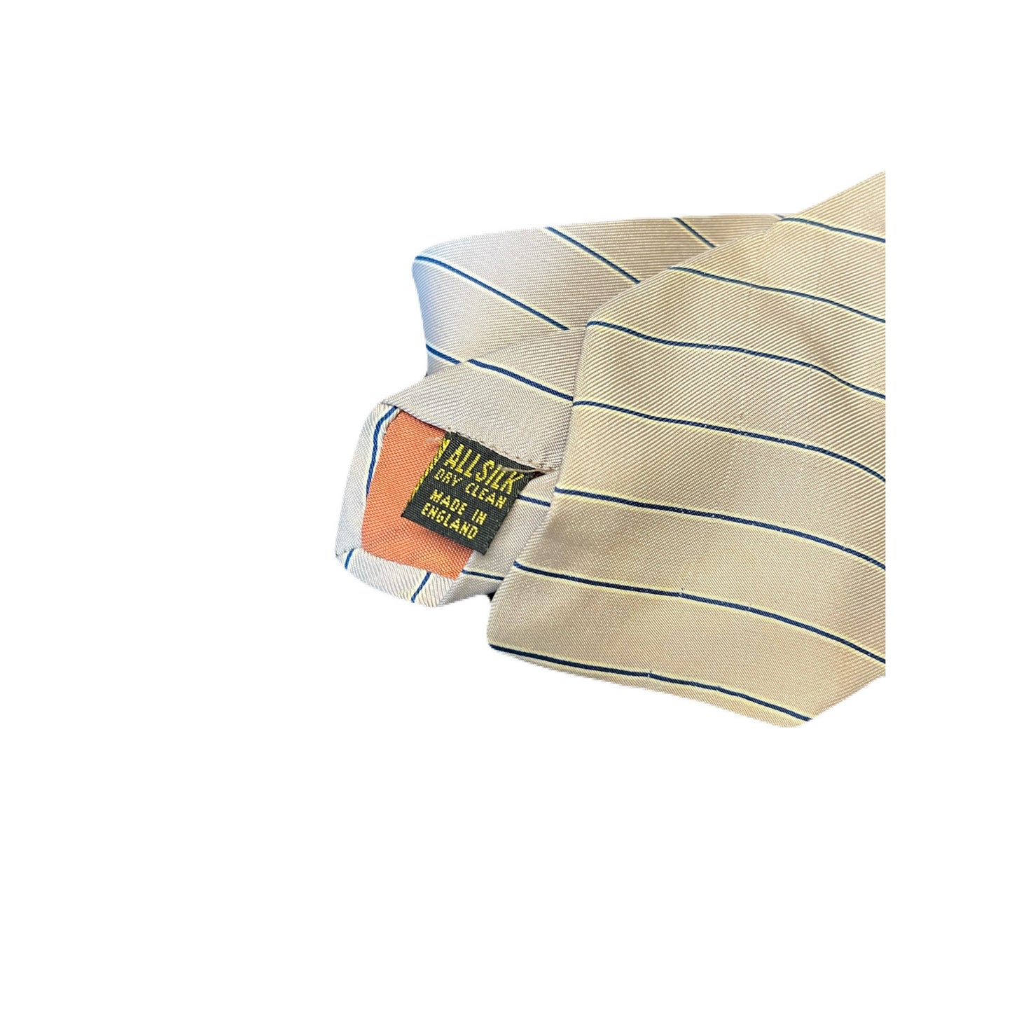 Geismar Kaplan Men’s Tie Sliver With Blue Strips
