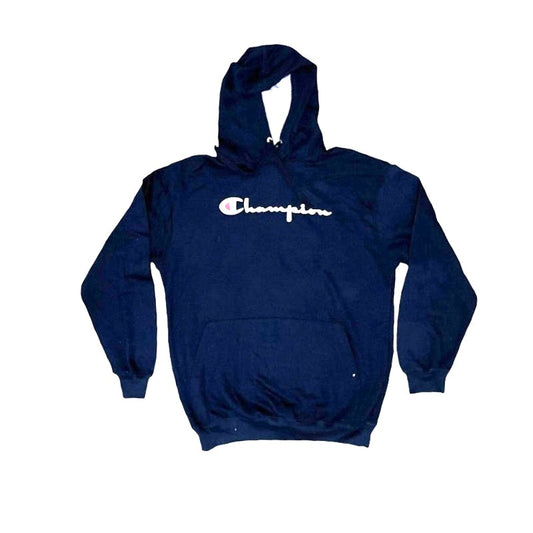 Navy Men’s Champion Sweater Hoodie Size XL