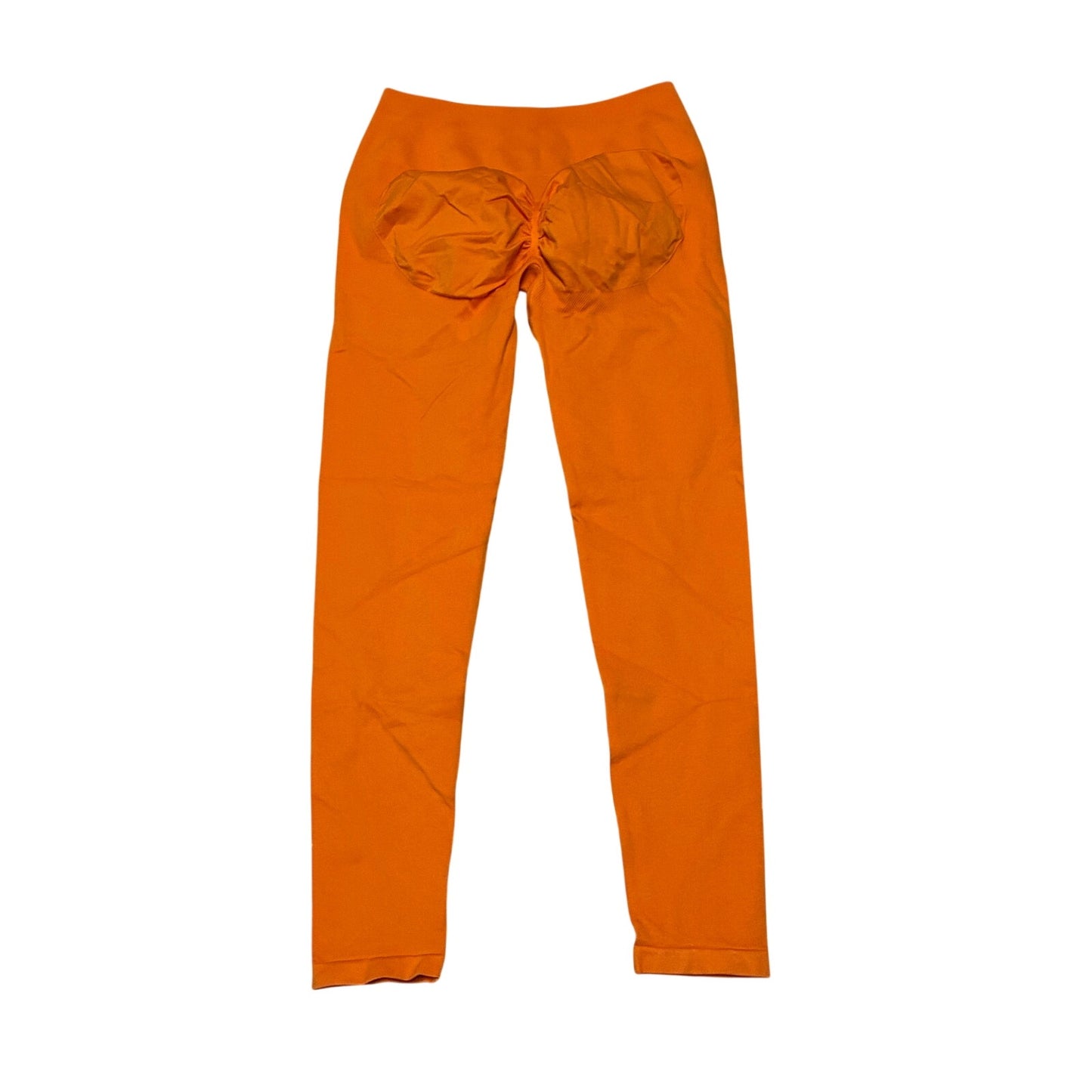 Vanquish Elevate Seamless Orange Leggings Size Large