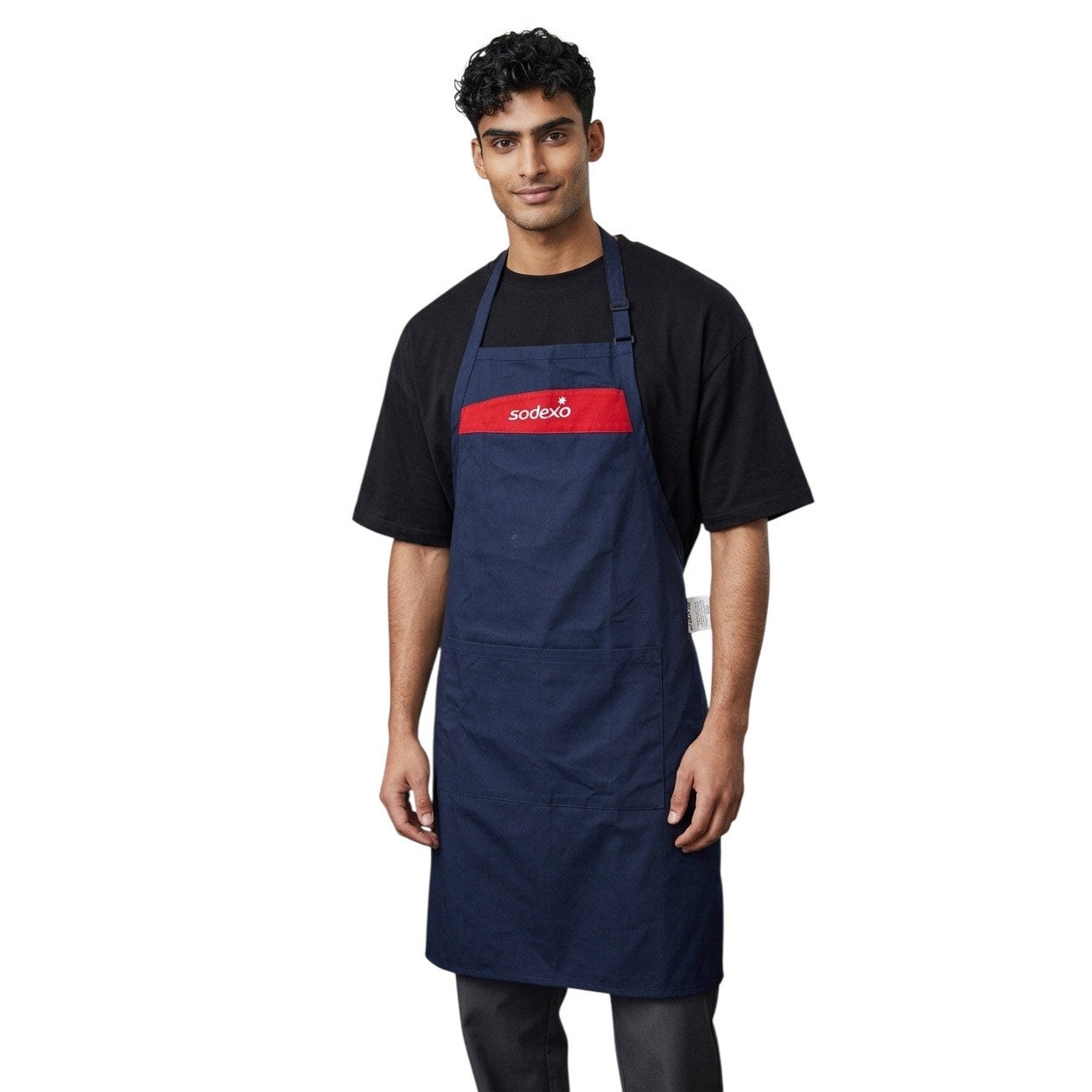 Sodexo Navy One Size Fit All Apron