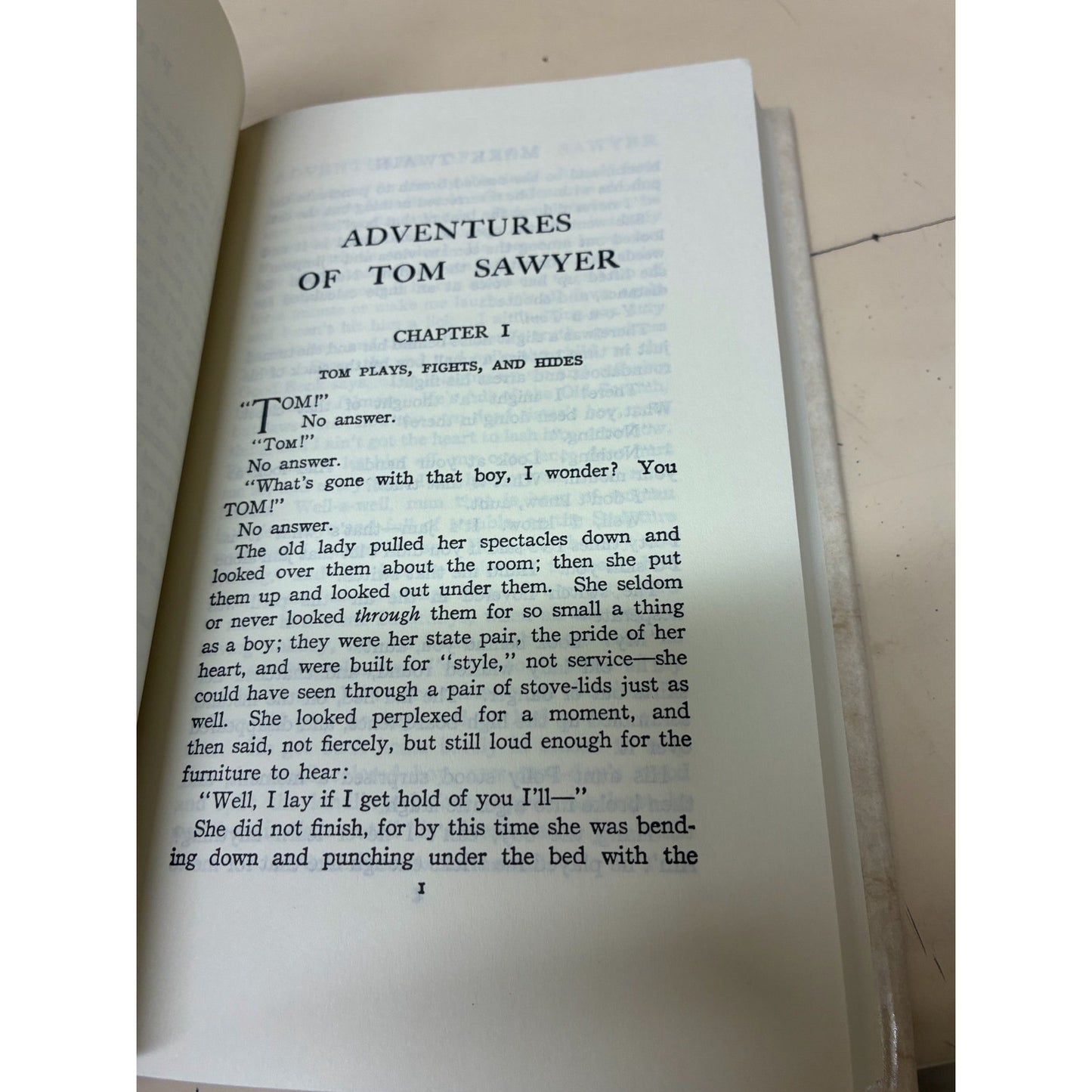The Adventures of Tom Sawyer MARK TWAIN Book