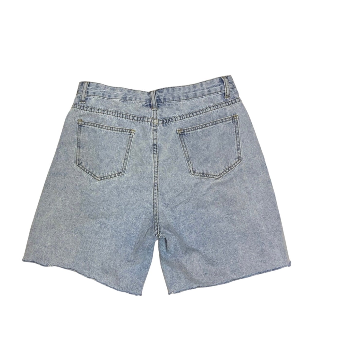 SHEIN Women’s Light Blue Jeans Shorts Size Medium