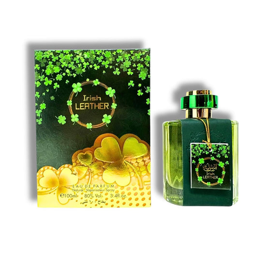 IRISH LEATHER EAU DE PARFUM 3.4 FL. Oz. Leather Spicy fragrance for Men