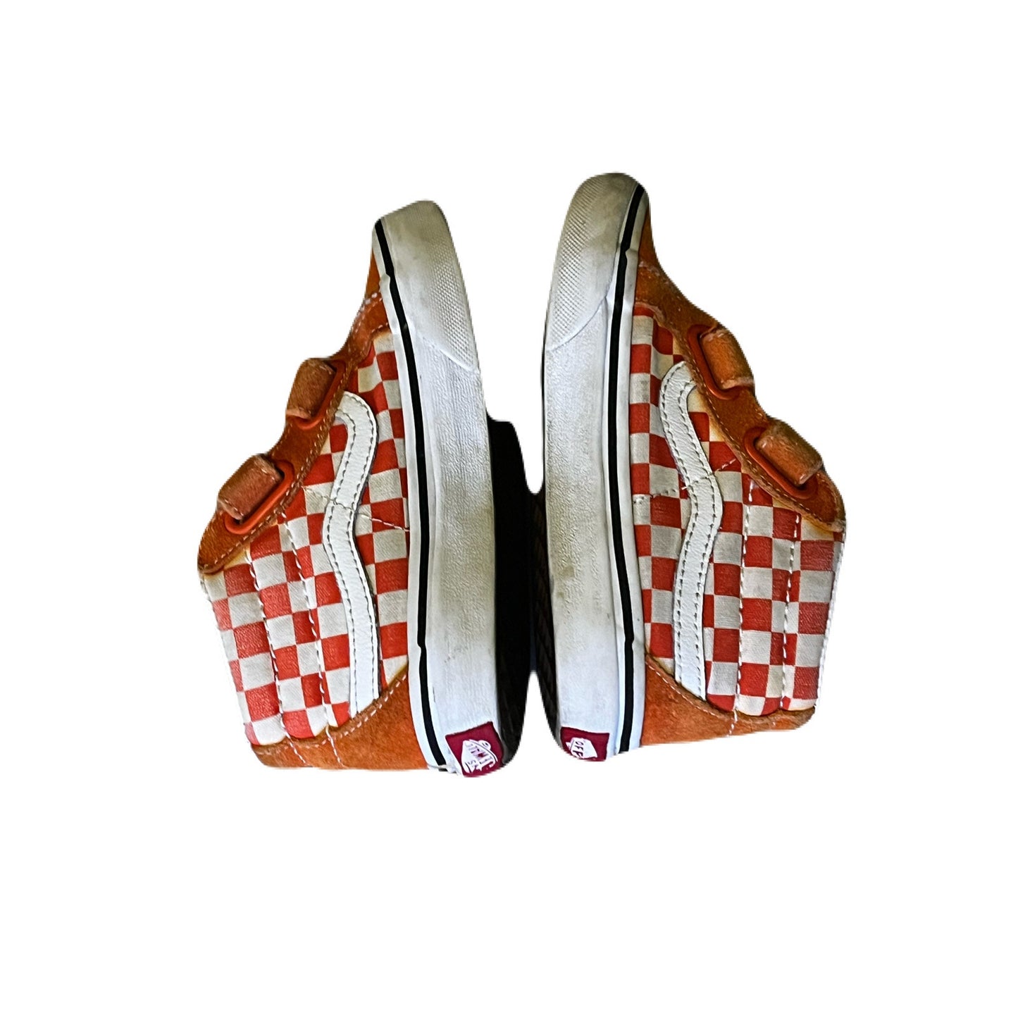 VANS (TD) SK8-MID REISSUE V - CHECKERBOARD ORANGE SIZE 11.5