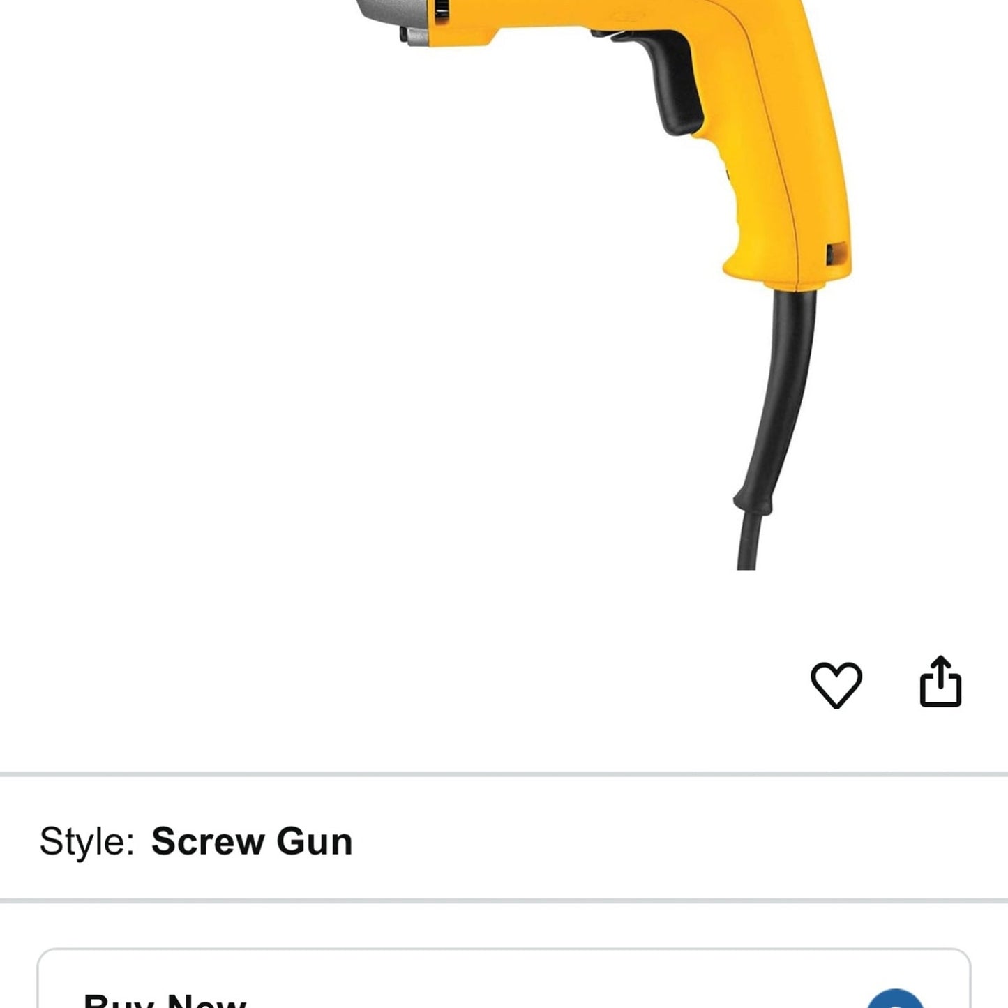 DEWALT Screw Gun, Variable-Speed Reversible, Positive Clutch, 6.5-Amp