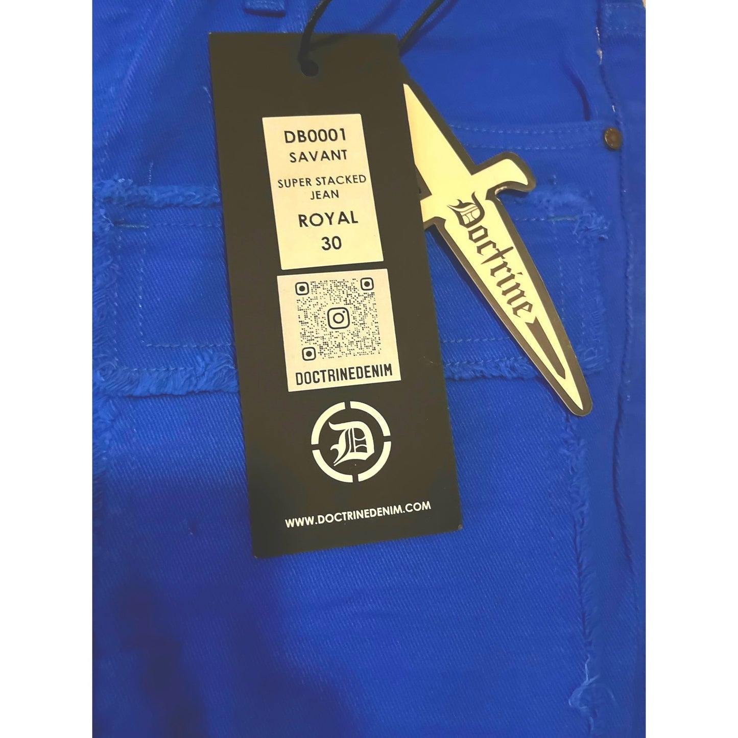 Doctrine Savant Super Stacked Jean Royal 30