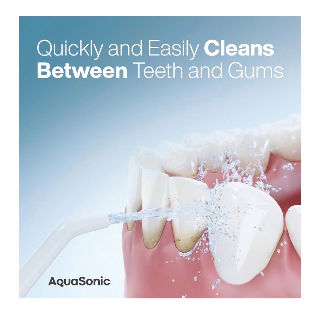 AquaSonic Water Flosser -Cordless Rechargeable Water Flossers for Teeth Cleaning