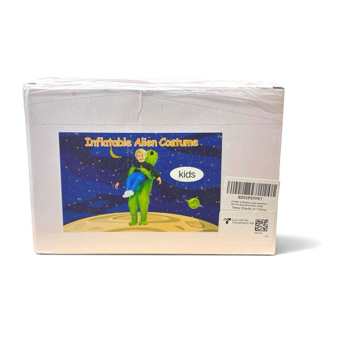 Zizwo Inflatable Alien Costume For Boys Girls