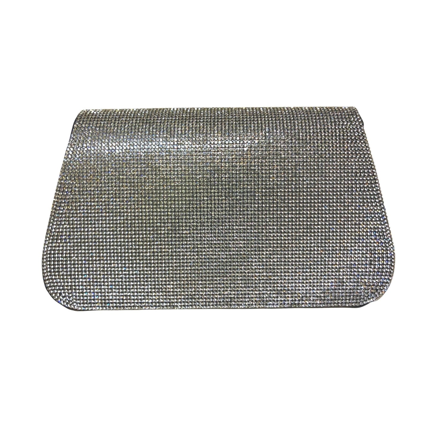 Women’s purse with silver rhinestones all over it 8” X 6”