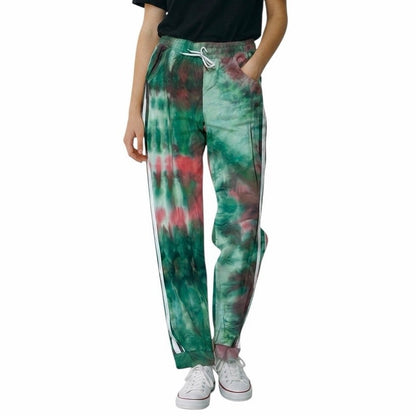 Buzz Women’s Green Tie Track Sweatpants Size Medium