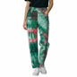 Buzz Women’s Green Tie Track Sweatpants Size Medium
