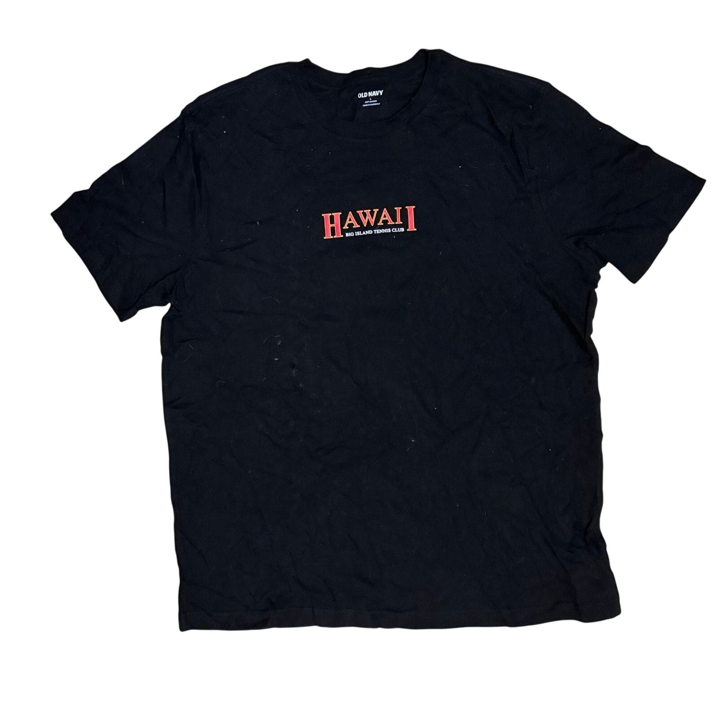 Old Navy Hawaii Black Men’s T-Shirts size Large New