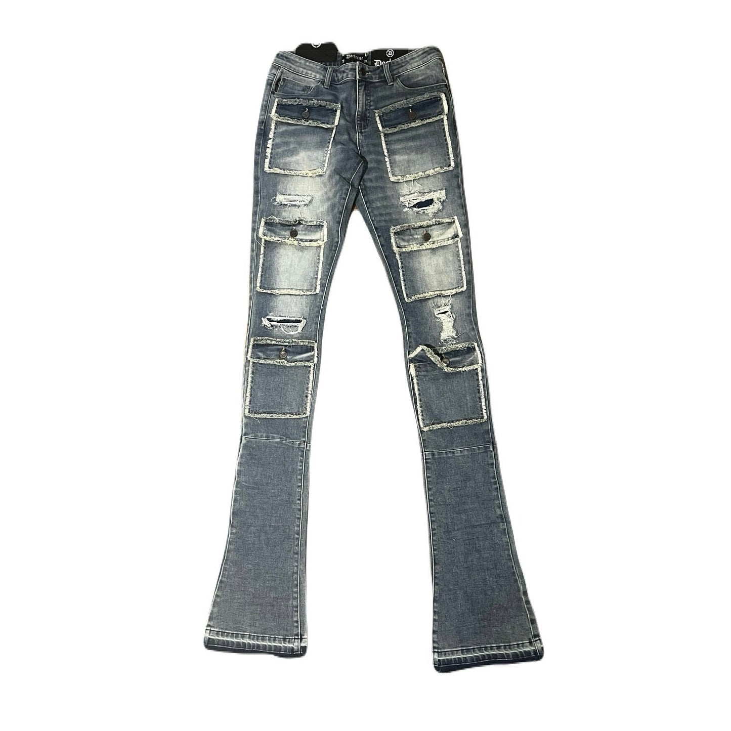 Doctrine Men’s Superstack Blue Jean’s Size 32