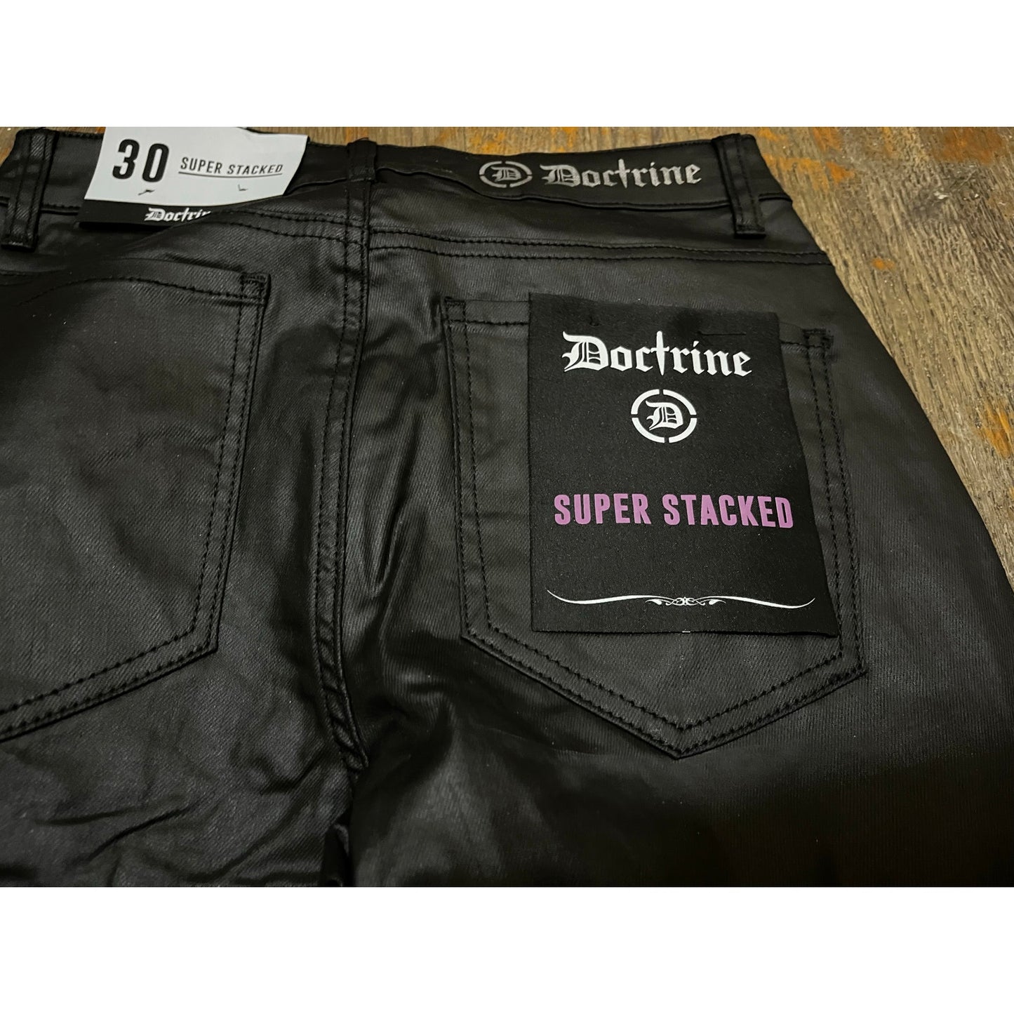 Doctrine Classic Wax Black Wax Superstack Size 30