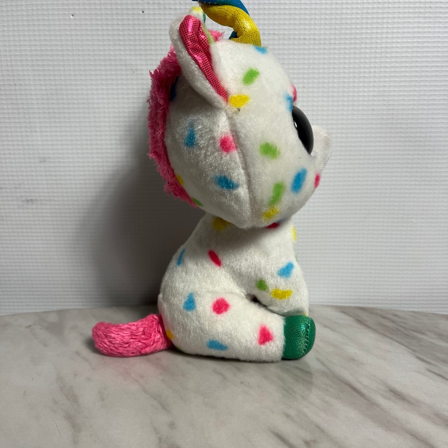 Ty Beanie MULTICOLOR UNICORN MEDIUM Stuff Animal