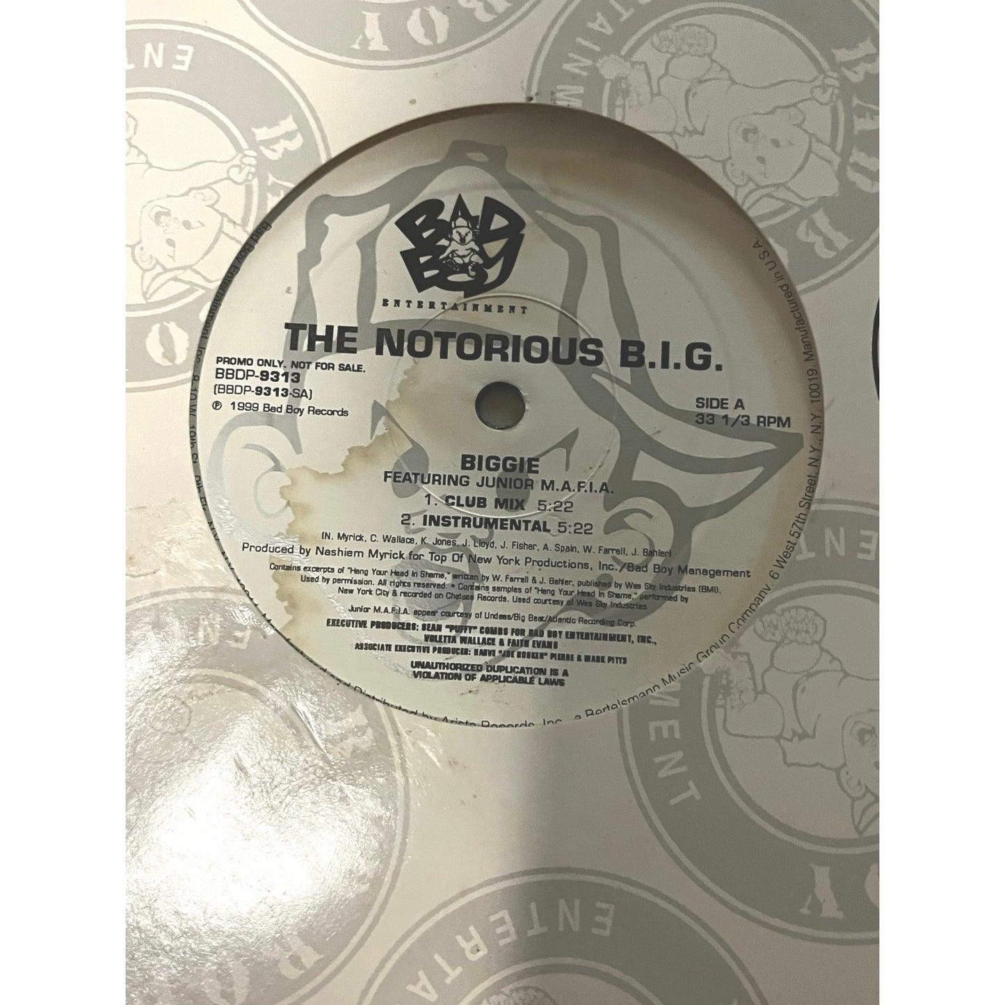 The Notorious B.I.G. Biggie BBDP-9313