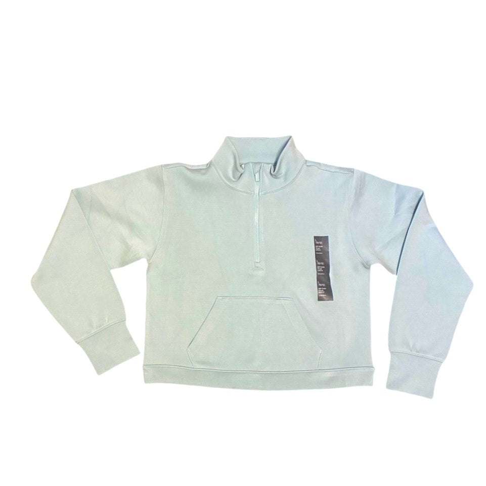 All in Motion Girls' 1/2 Zip Fleece Pullover Sweatshirt Size 10/12
