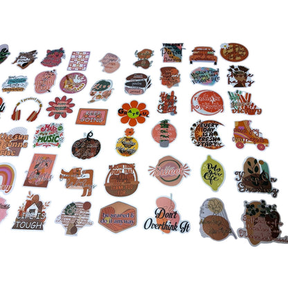 110 inspirational Words Stickers New